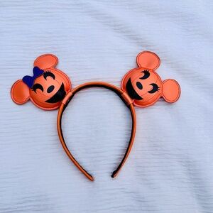 Orange Mouse Ears Headband for Kids
